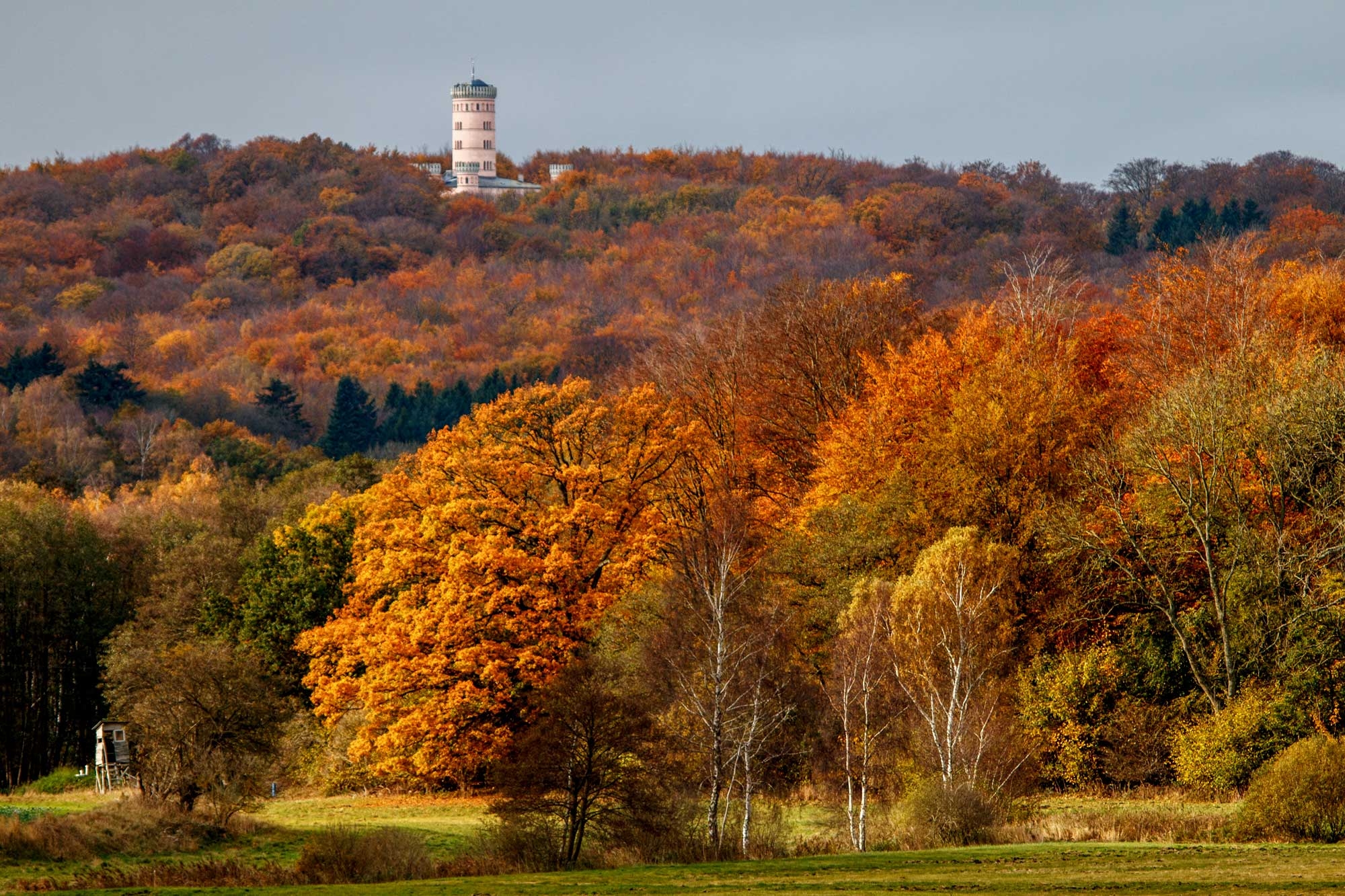Jagdschloss Granitz im Herbst